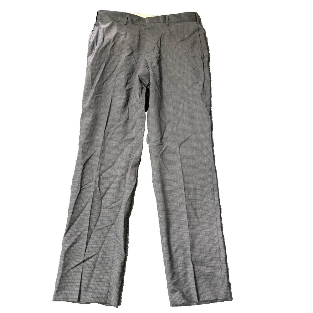 Brooks Brothers Red Fleece Dress Pants Mens 32 / 32 Gray Wool